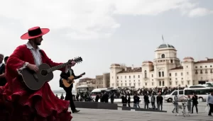 Flamenco solemne y estilo de ultramar out-0-118